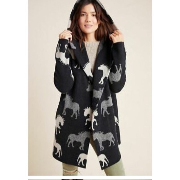 Rare Anthropologie Field Flower Horse 